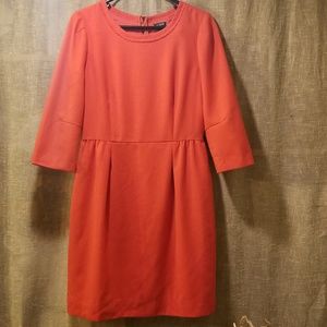 J.CREW Fiesta colored dress with flare skirt Sz 8